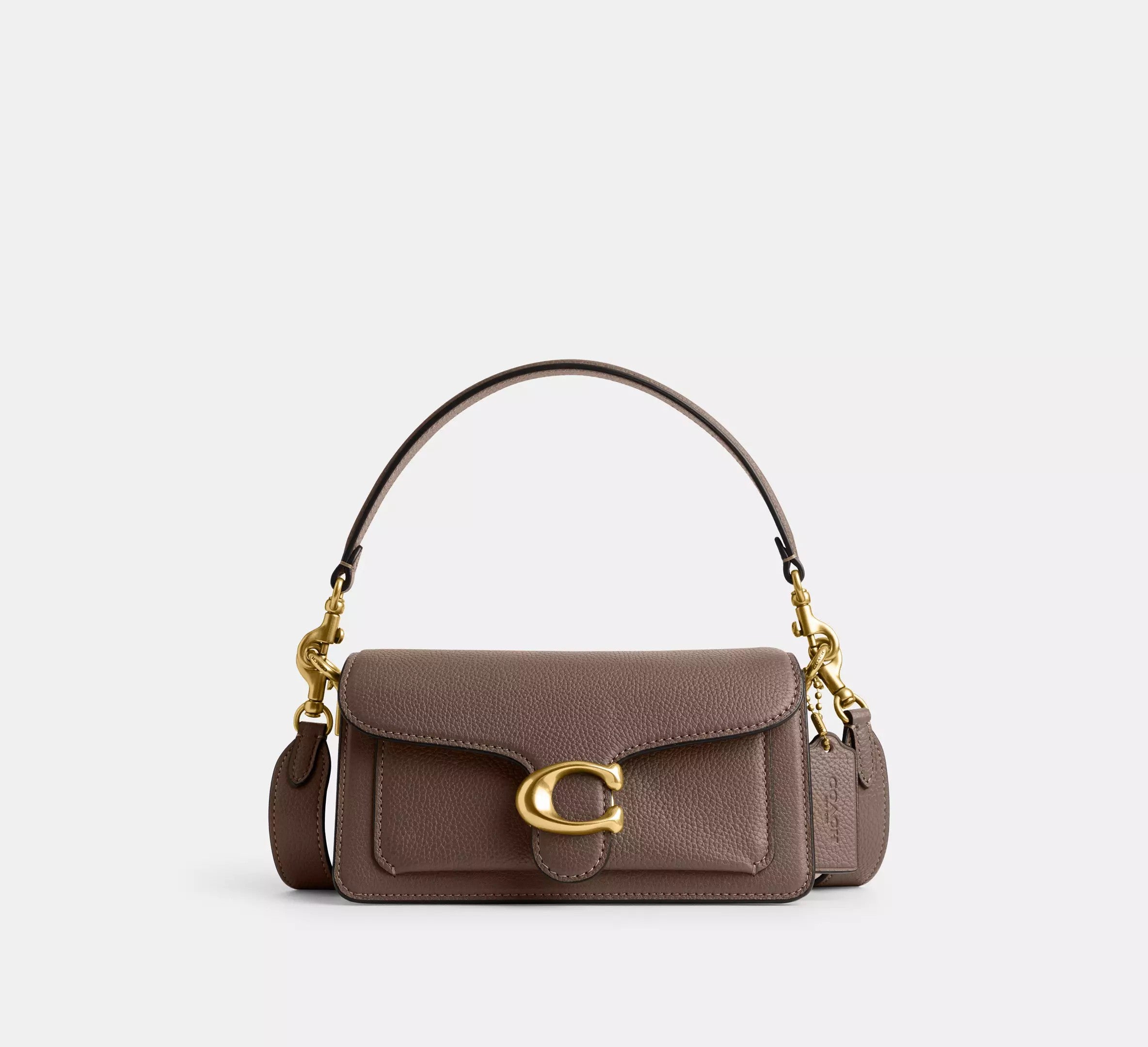 Tabby Shoulder Bag 20 dark stone