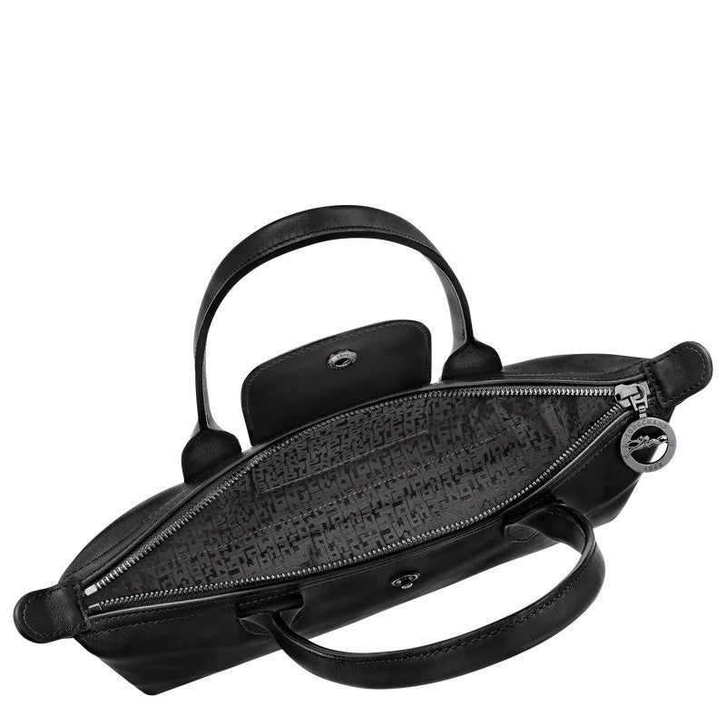 Le Pliage Xtra M Shoulder bag Black - Leather