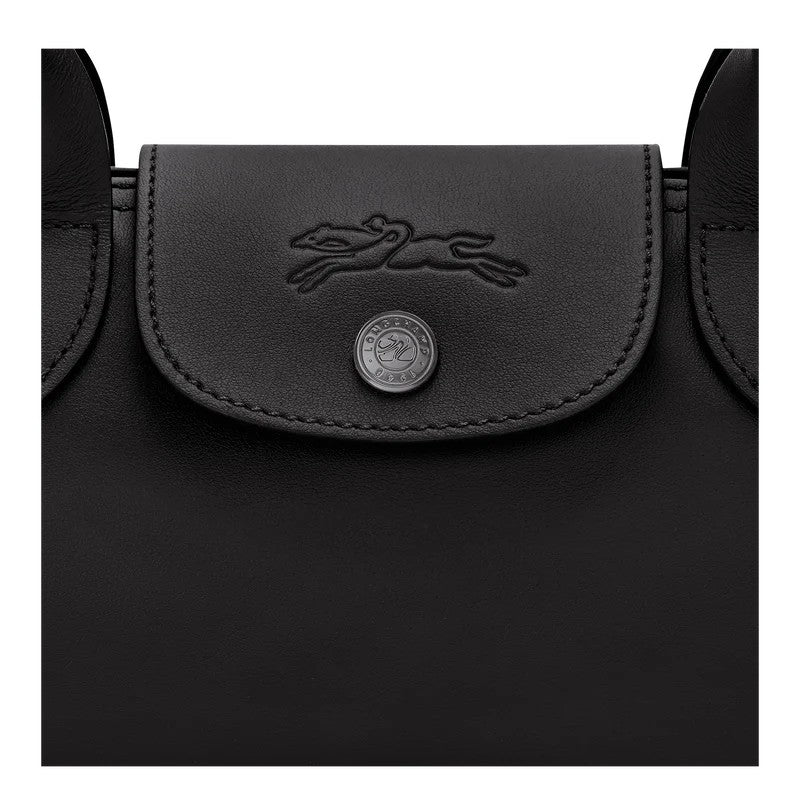 Le Pliage Xtra M Shoulder bag Black - Leather