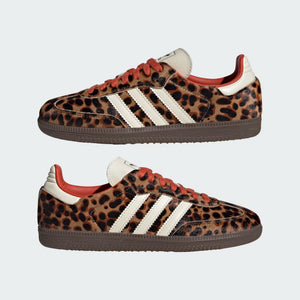 Samba OG Shoes in leopard print