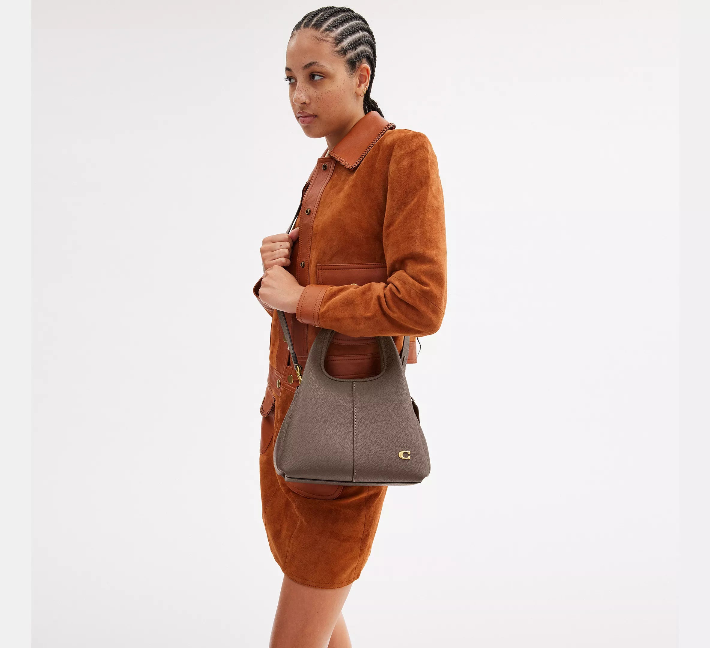 Lana Shoulder Bag 23 Cement