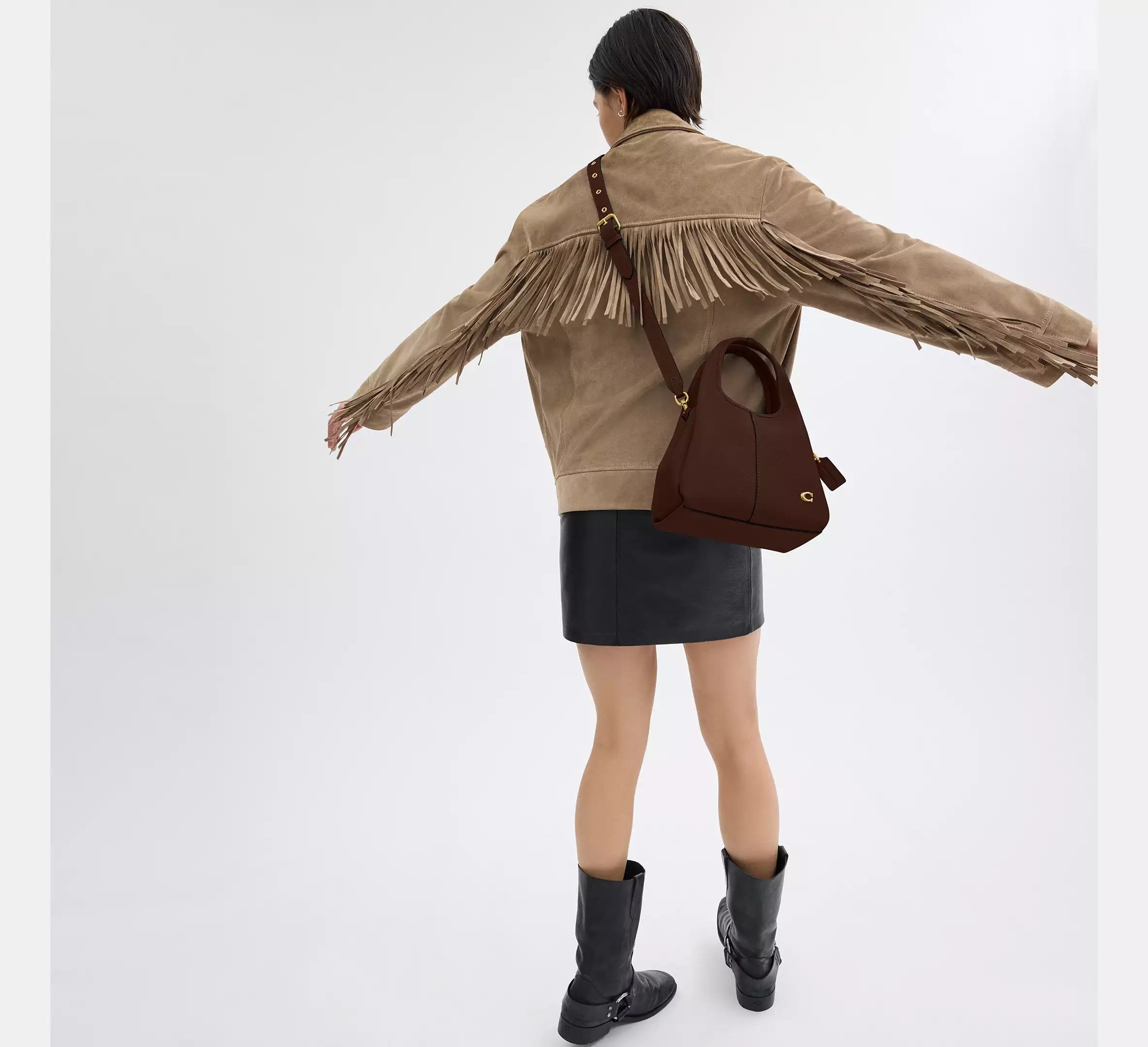 Lana Shoulder Bag 23 Maple