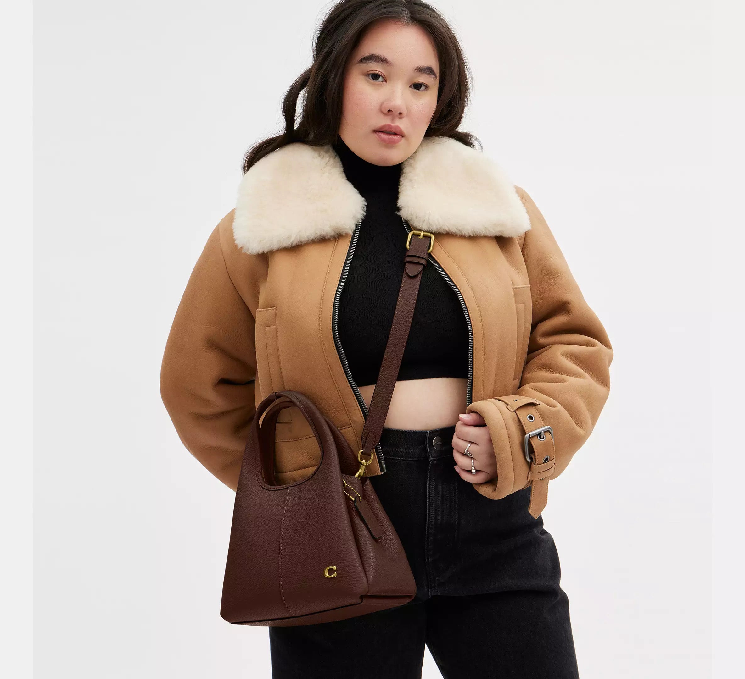 Lana Shoulder Bag 23 Maple