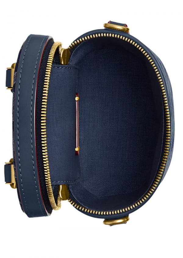 Trail Crossbody 12 In Signature Blue Denim
