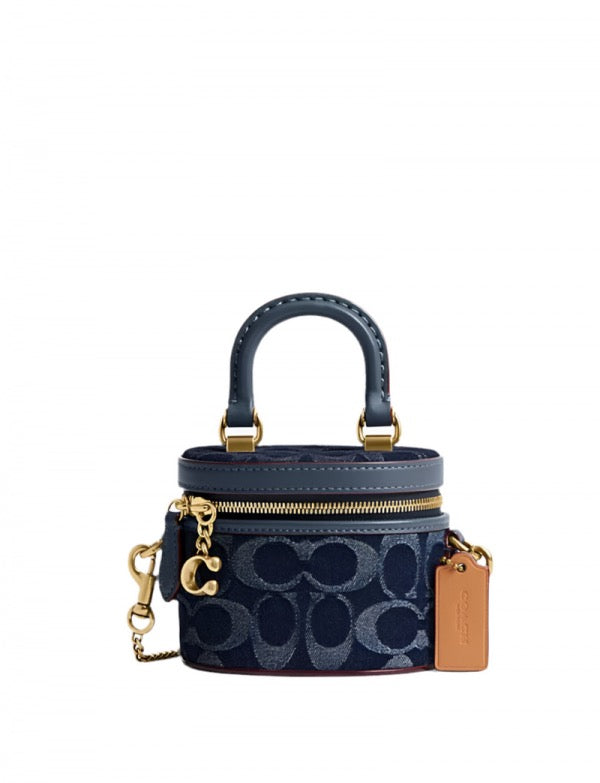 Trail Crossbody 12 In Signature Blue Denim