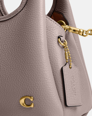 Lana Shoulder Bag 19 Brass/Ash