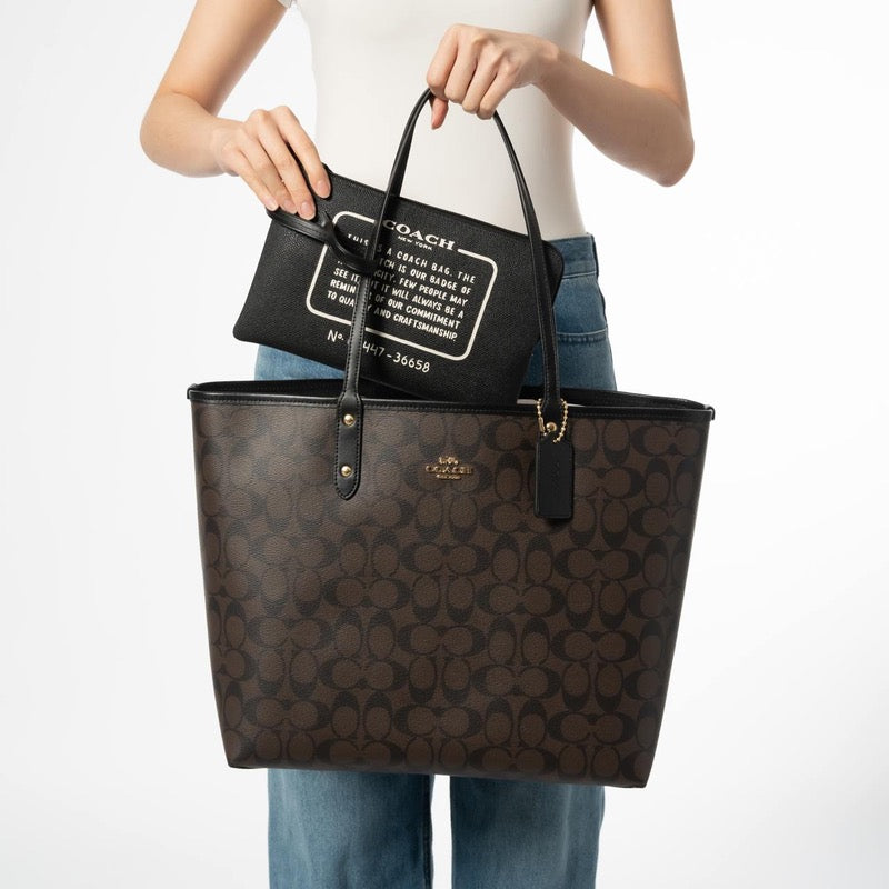 Reversible City Tote Bag