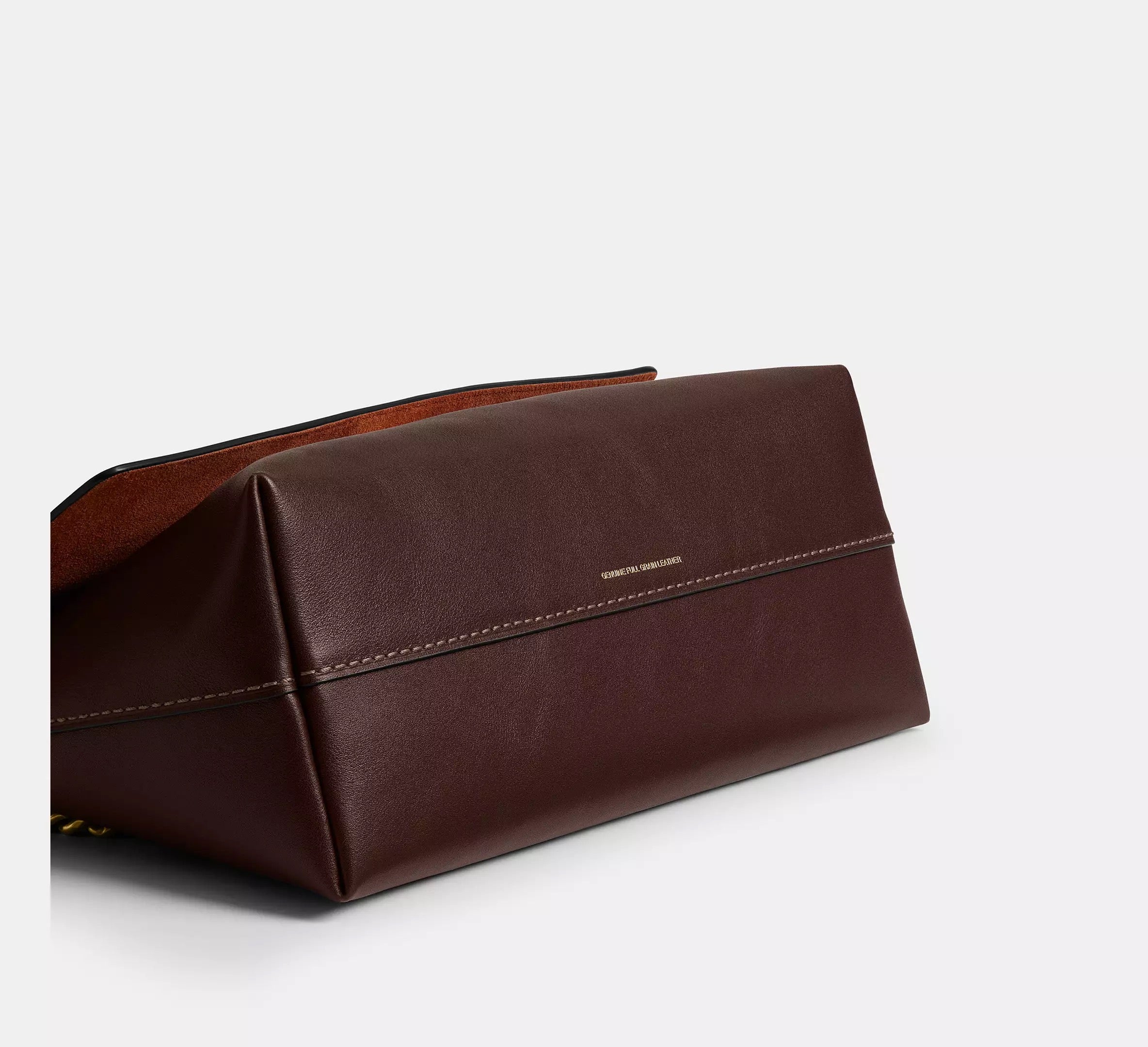 Chelsea Shoulder Bag 30 With Chain Brass/Maple