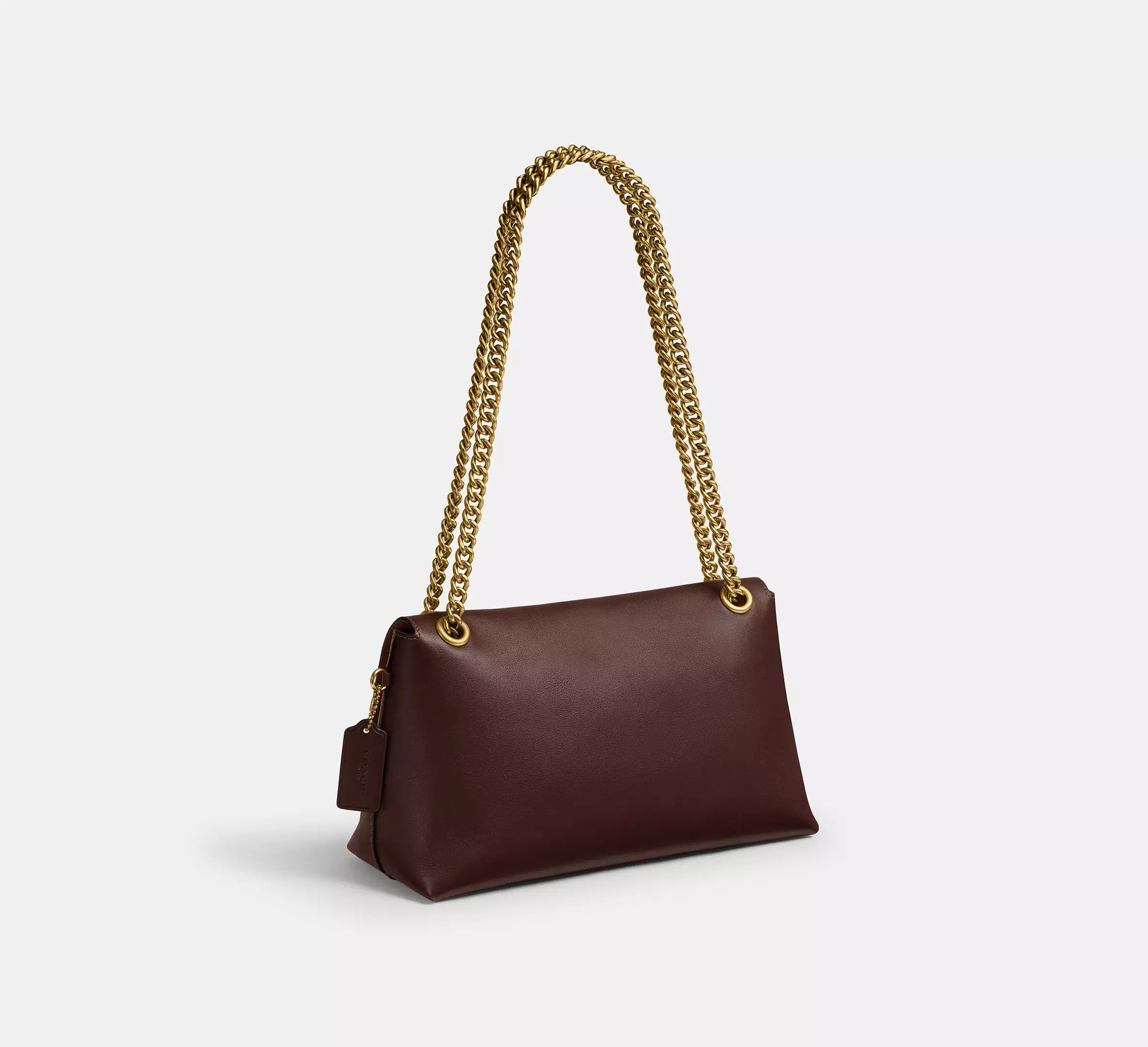 Chelsea Shoulder Bag 30 With Chain Brass/Maple