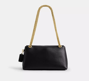 Chelsea Shoulder Bag 30 With Chain Brass/Black