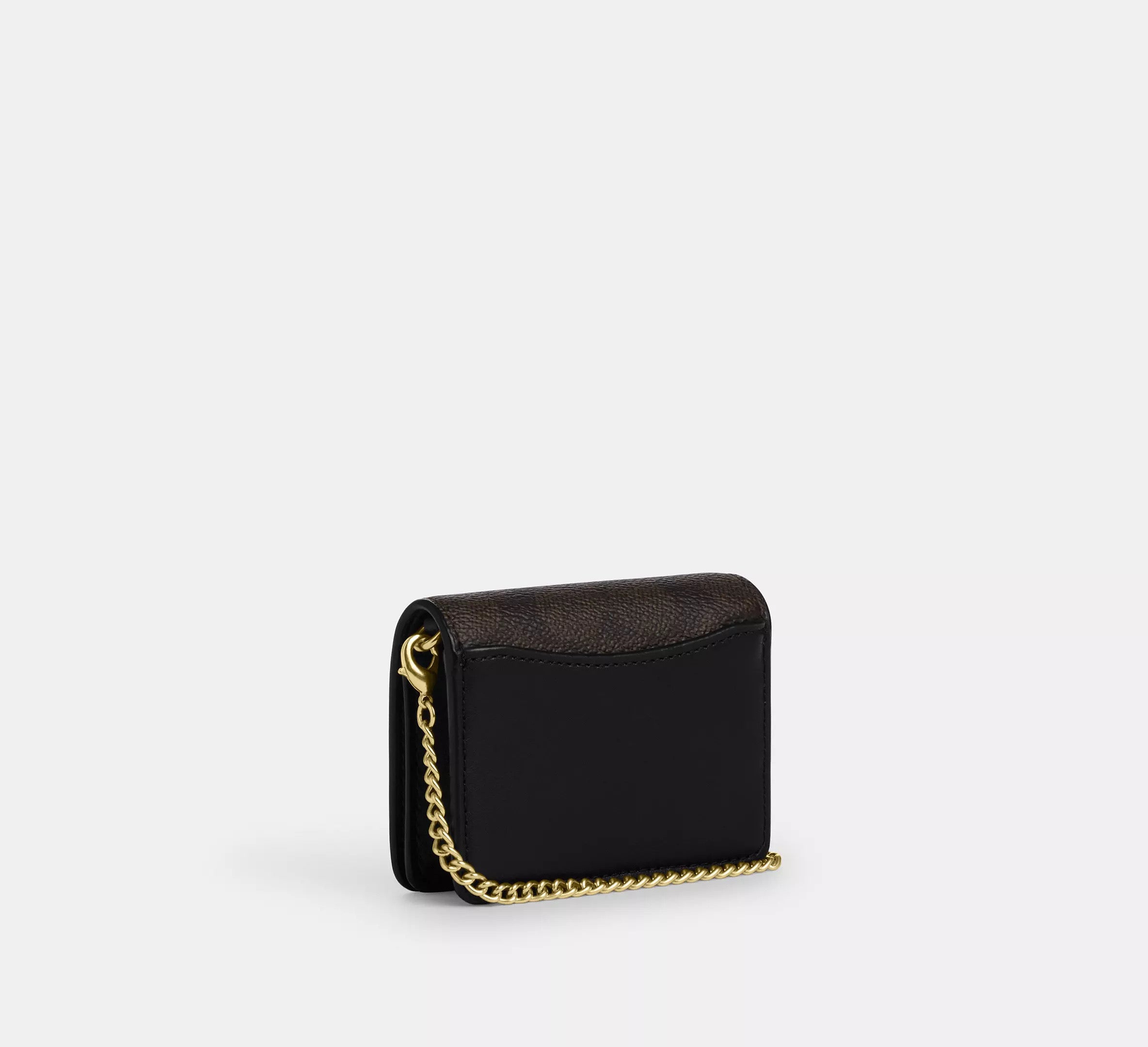 Mini Wallet On A Chain In Signature Canvas