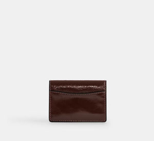 Card Case With Charms Silver/Maple