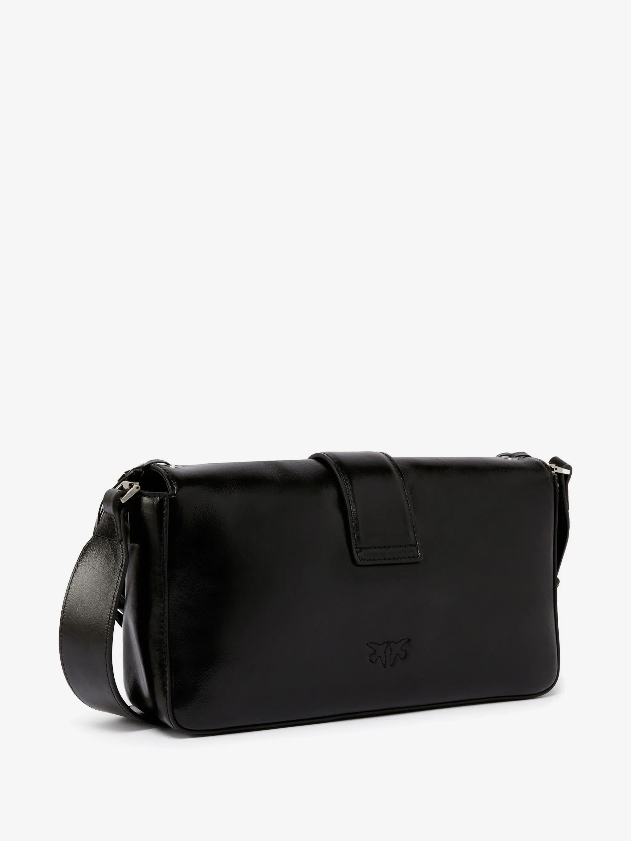 Soft Love Slouchy Fringe Shoulder Bag / Black