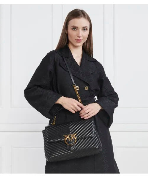 large handbag Lady Love Bag Puff chevron