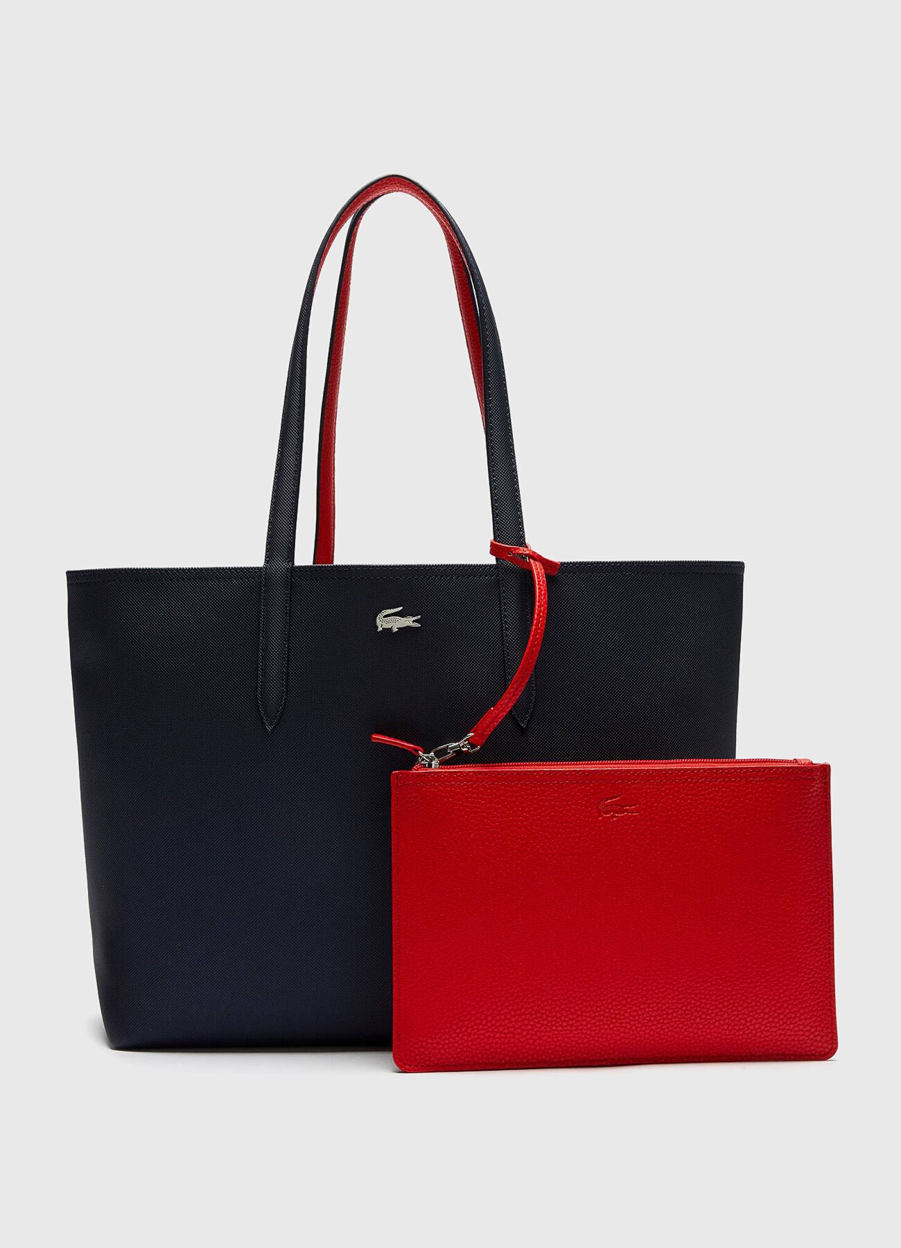 Anna Reversible Tote with Pouch