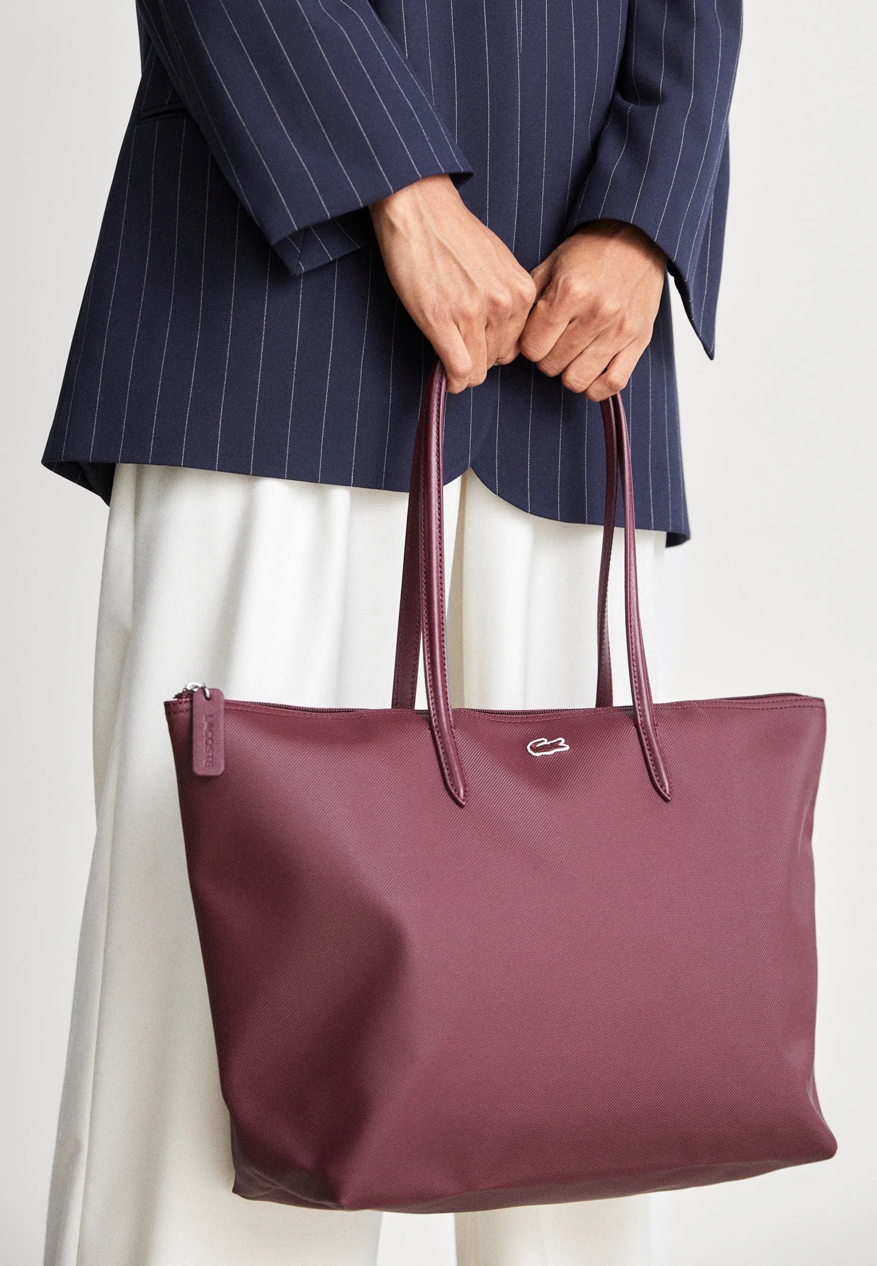 Tote Bag In Burgundy