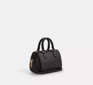 Mini Rowan Crossbody Bag In Signature Canvas