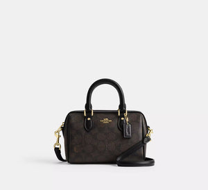 Mini Rowan Crossbody Bag In Signature Canvas