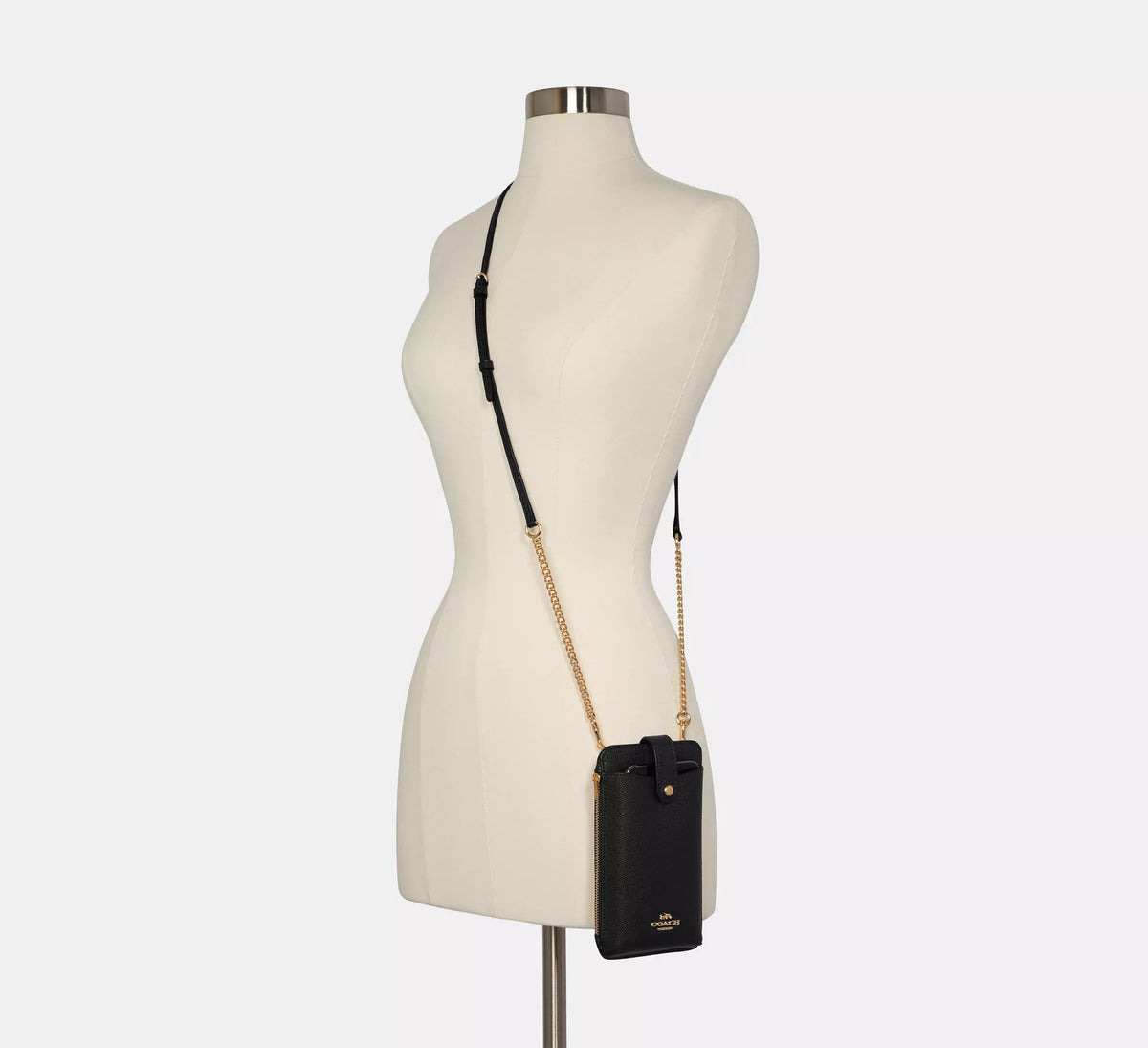 Phone Crossbody In Black