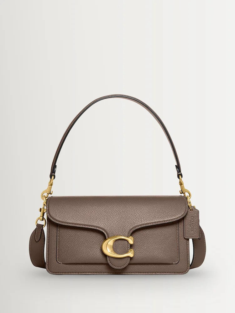 Tabby Shoulder Bag 26 Dark Stone