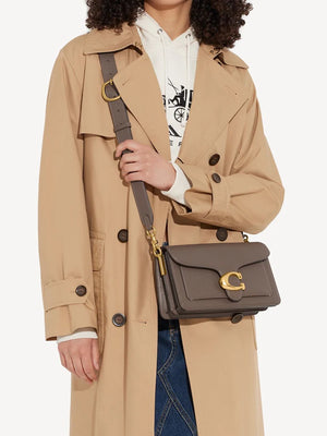 Tabby Shoulder Bag 26 Dark Stone