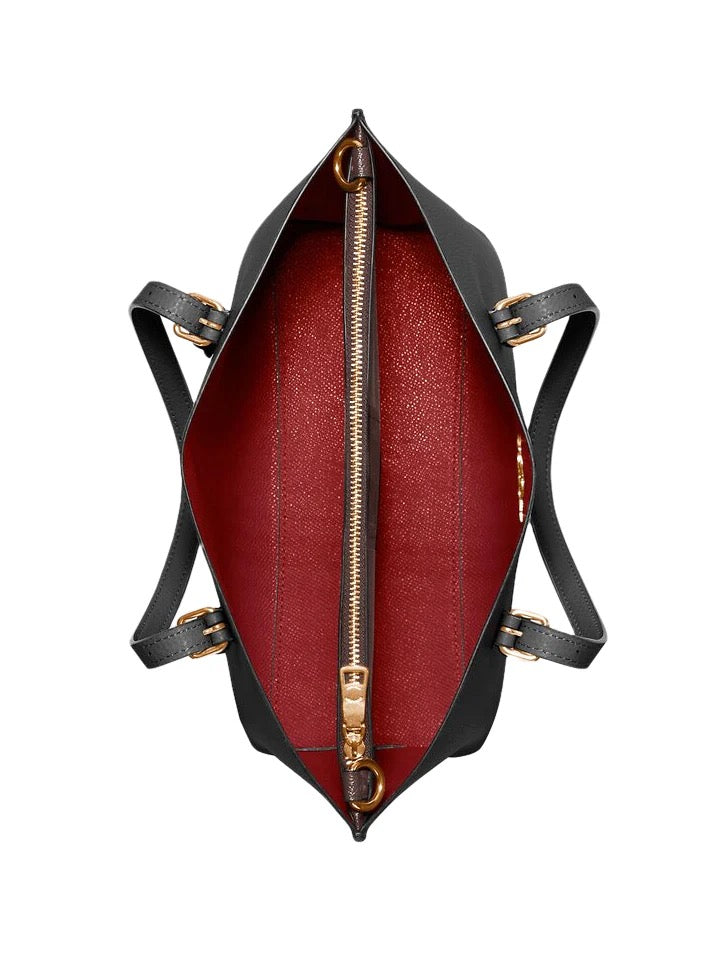 Mollie Tote 25 Black X Red