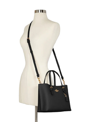 Mollie Tote 25 Black X Red