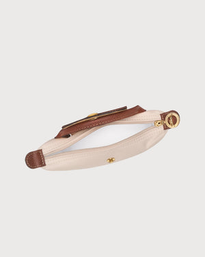 Le Pliage Original Pouch With Handle Beige
