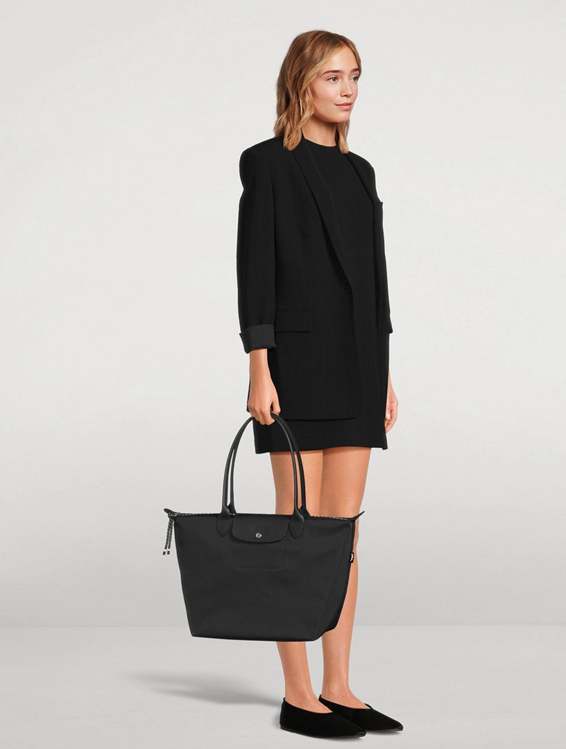 Le Pliage Energy L Tote Bag Black