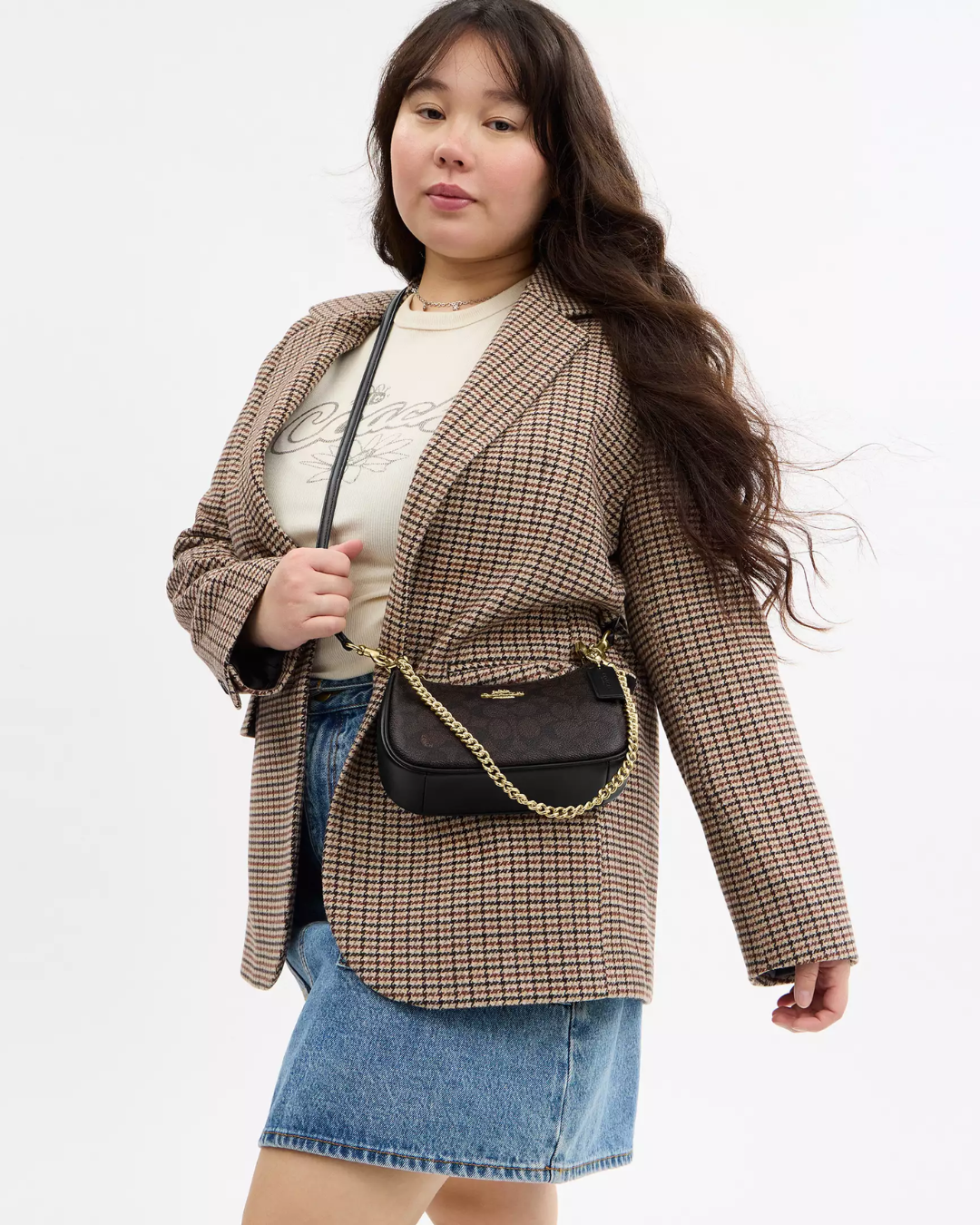 Coach Teri Mini Crossbody Bag In Signature Canvas