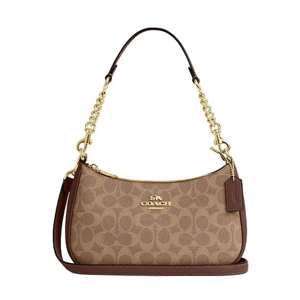 Teri Shoulder Bag In Signature Canvas – Original – Immediate Delivery Egypt