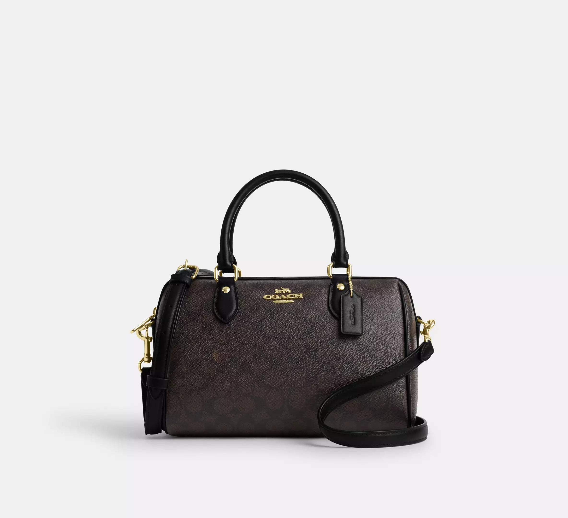 Rowan Satchel Bag In Signature Canvas