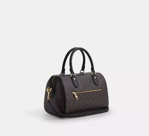 Rowan Satchel Bag In Signature Canvas