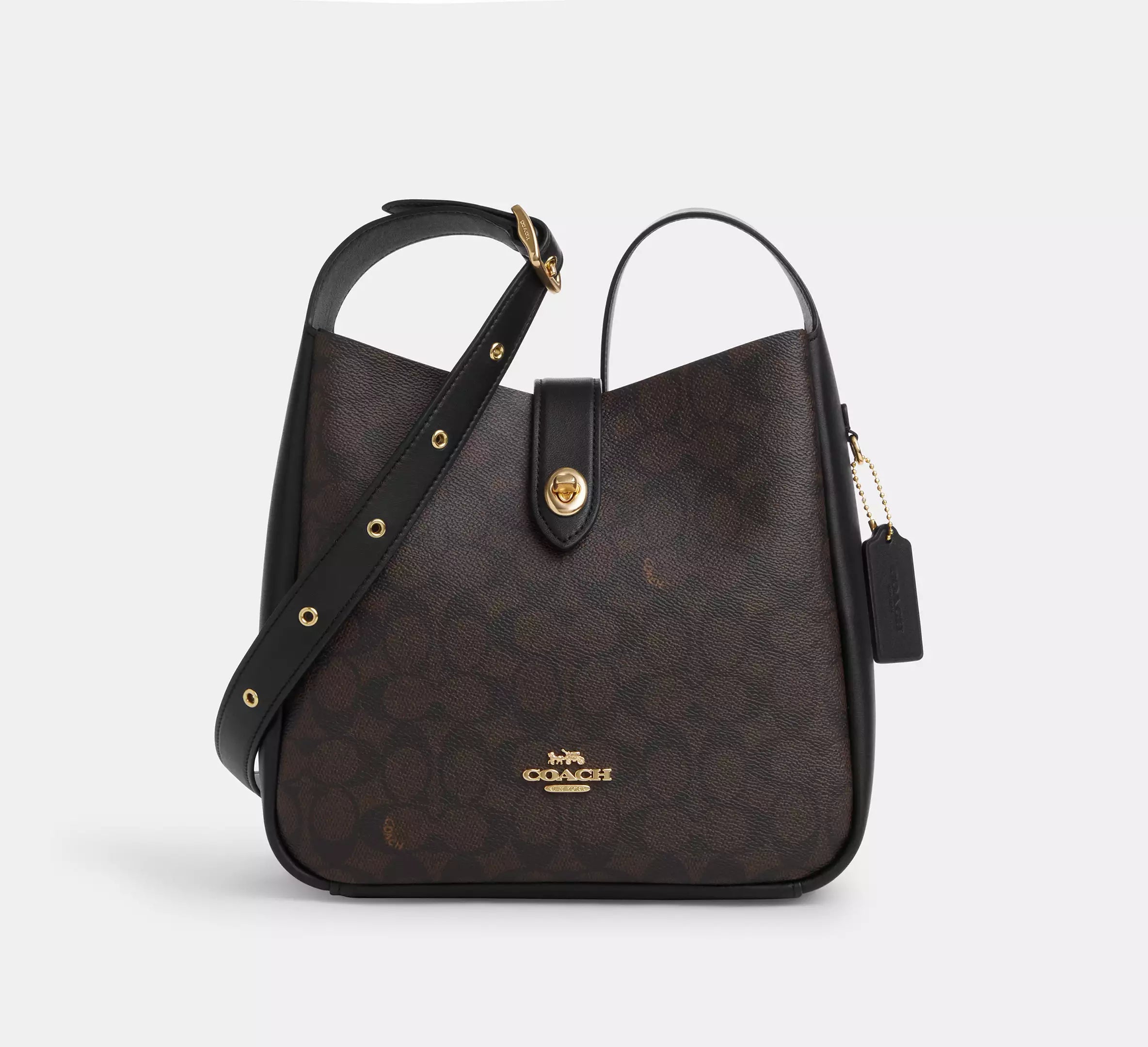 Hadley Convertible Crossbody Bag In Signature Canvas