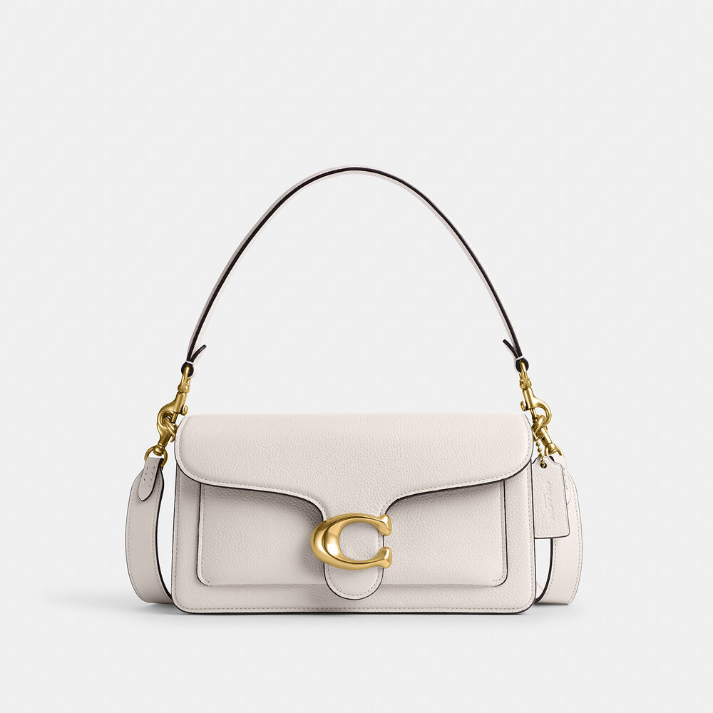 Coach Tabby Shoulder Bag 26 White