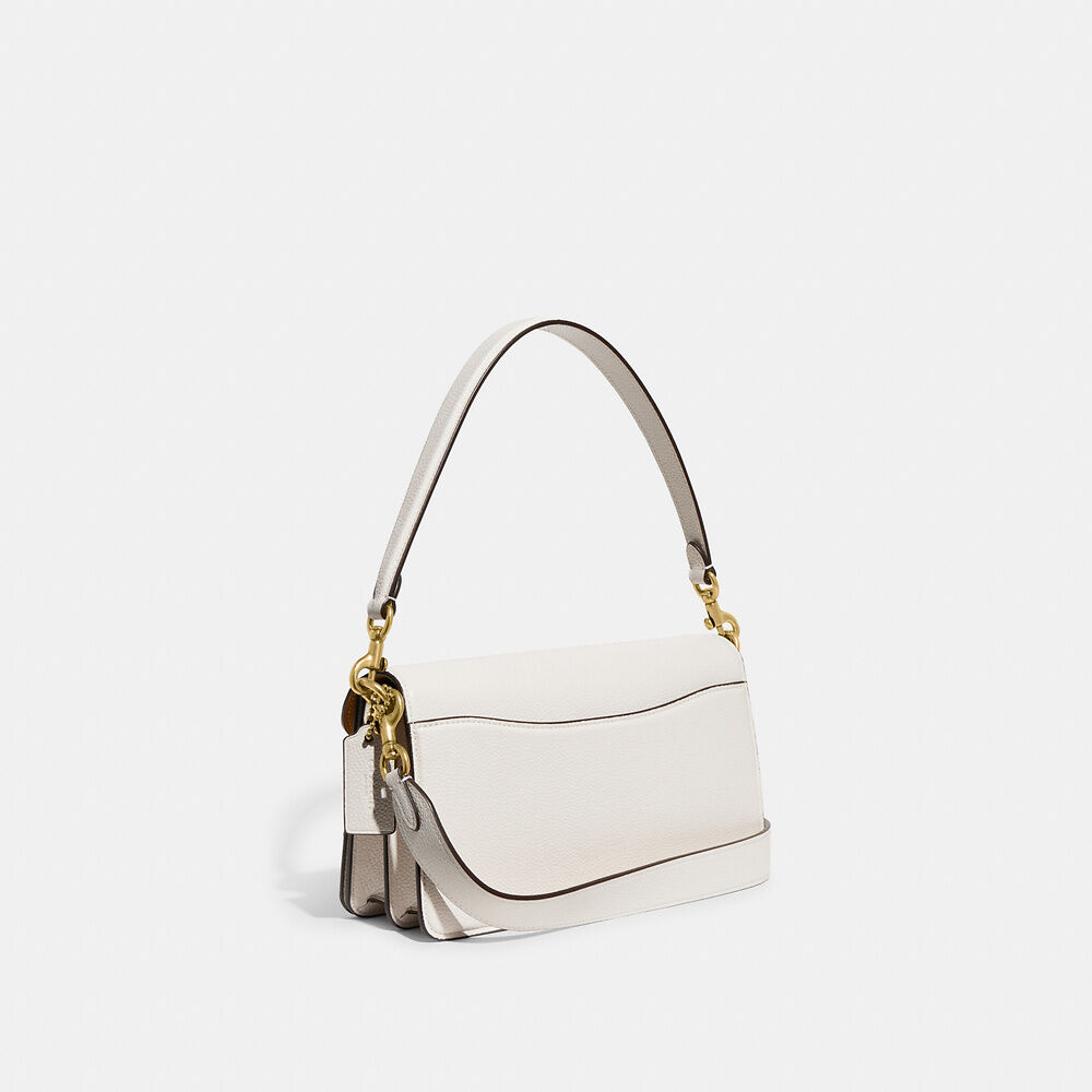 Coach Tabby Shoulder Bag 26 White