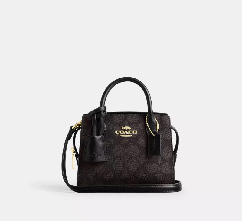 Andrea Mini Carryall Bag In Signature Canvas