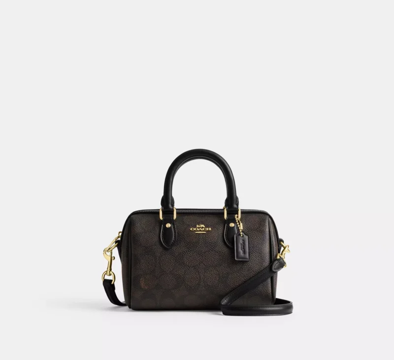 Rowan Satchel Bag In Signature Canvas