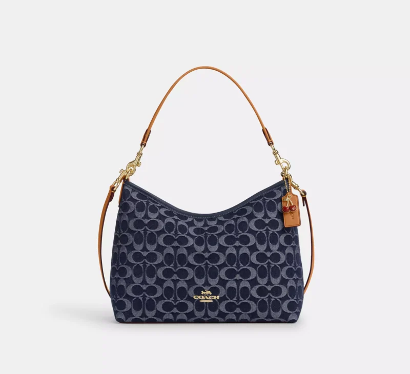 Laurel Shoulder Bag In Signature Denim